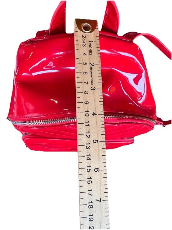 Sam Edelman Red Patent Leather Mini Backpack main image 8